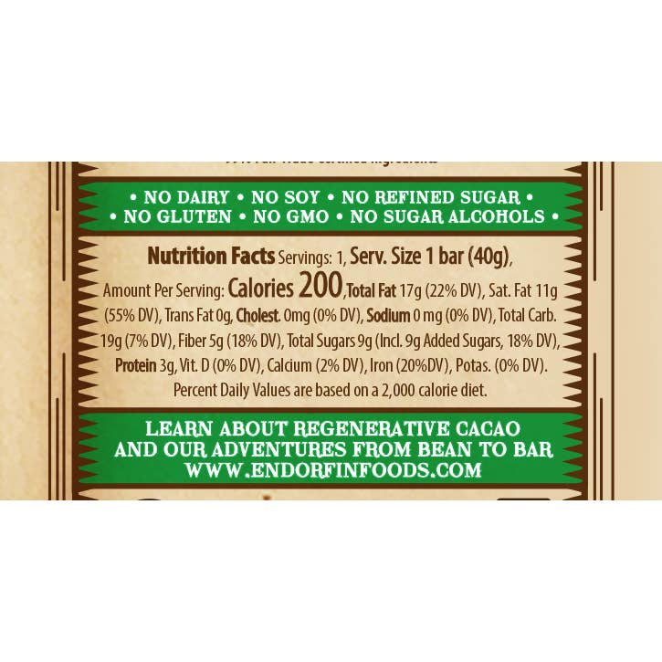 Absinthe Dark Chocolate Bar