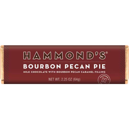 Bourbon Pecan Pie Milk Chocolate Bar