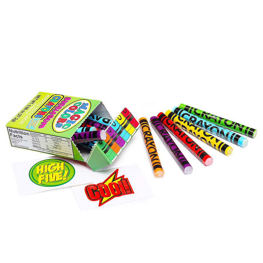 Magic Colors Bubble Gum Crayons 24ct