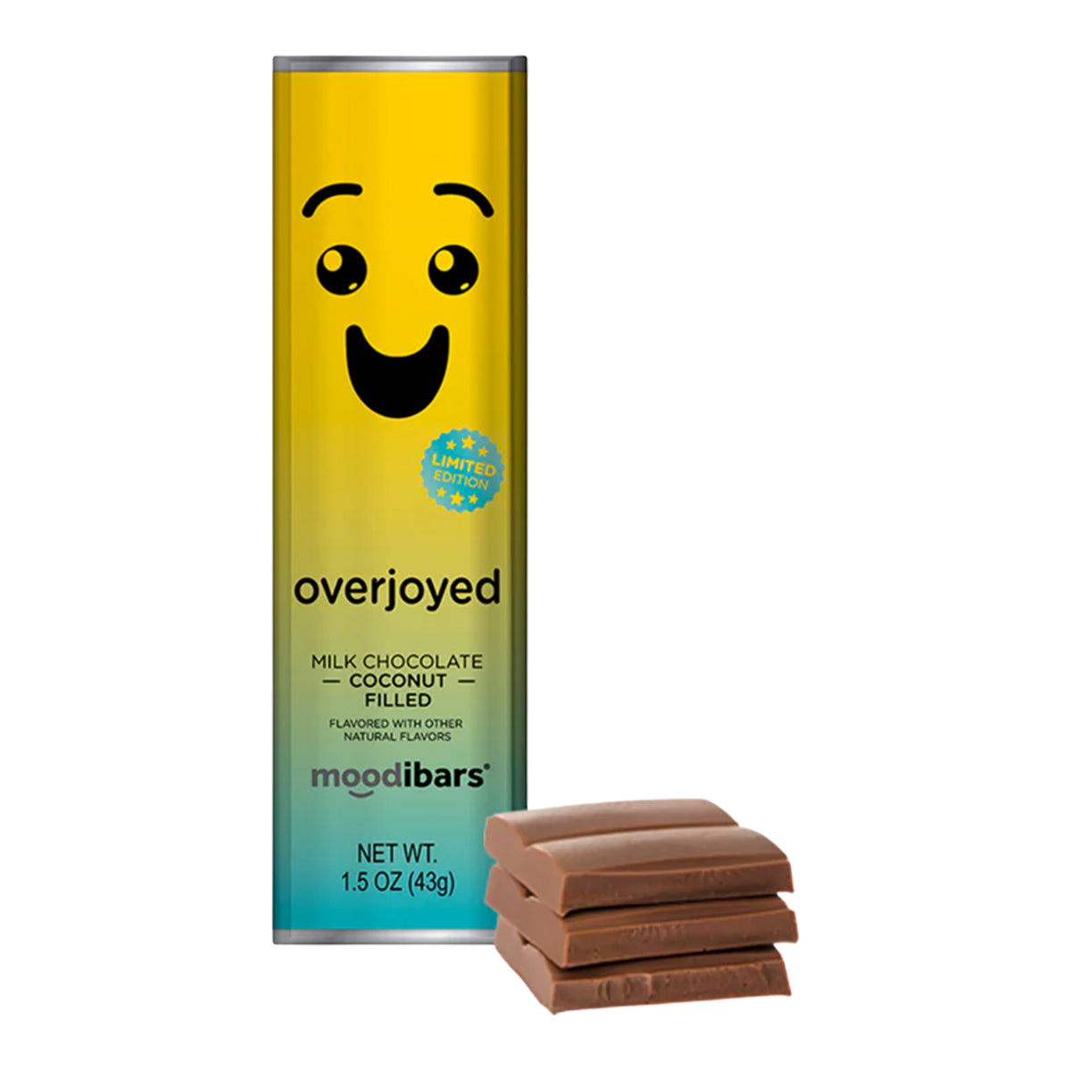 Moodibar Overjoyed Milk Chocolate Coconut