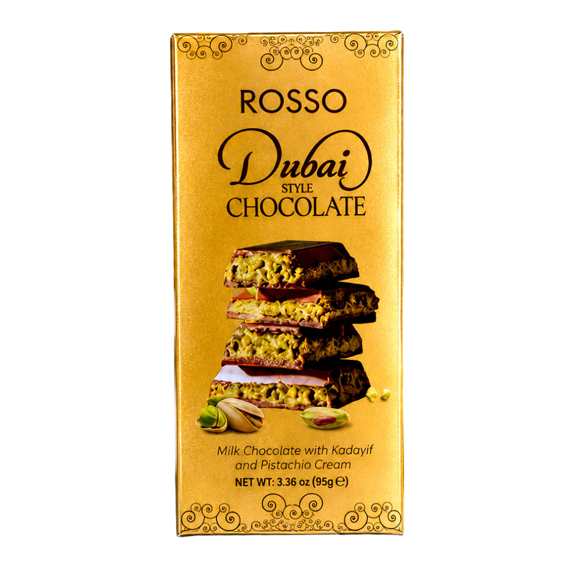 Rosso Dubai Chocolate Bar