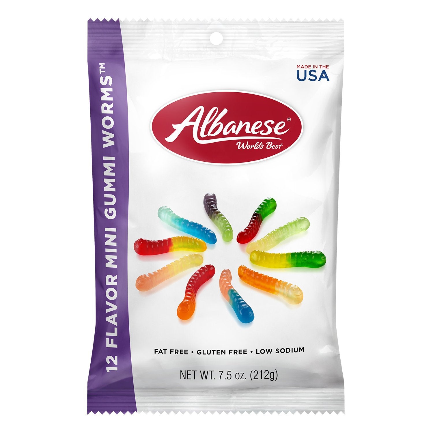 12 Flavor Mini Gummi Worms