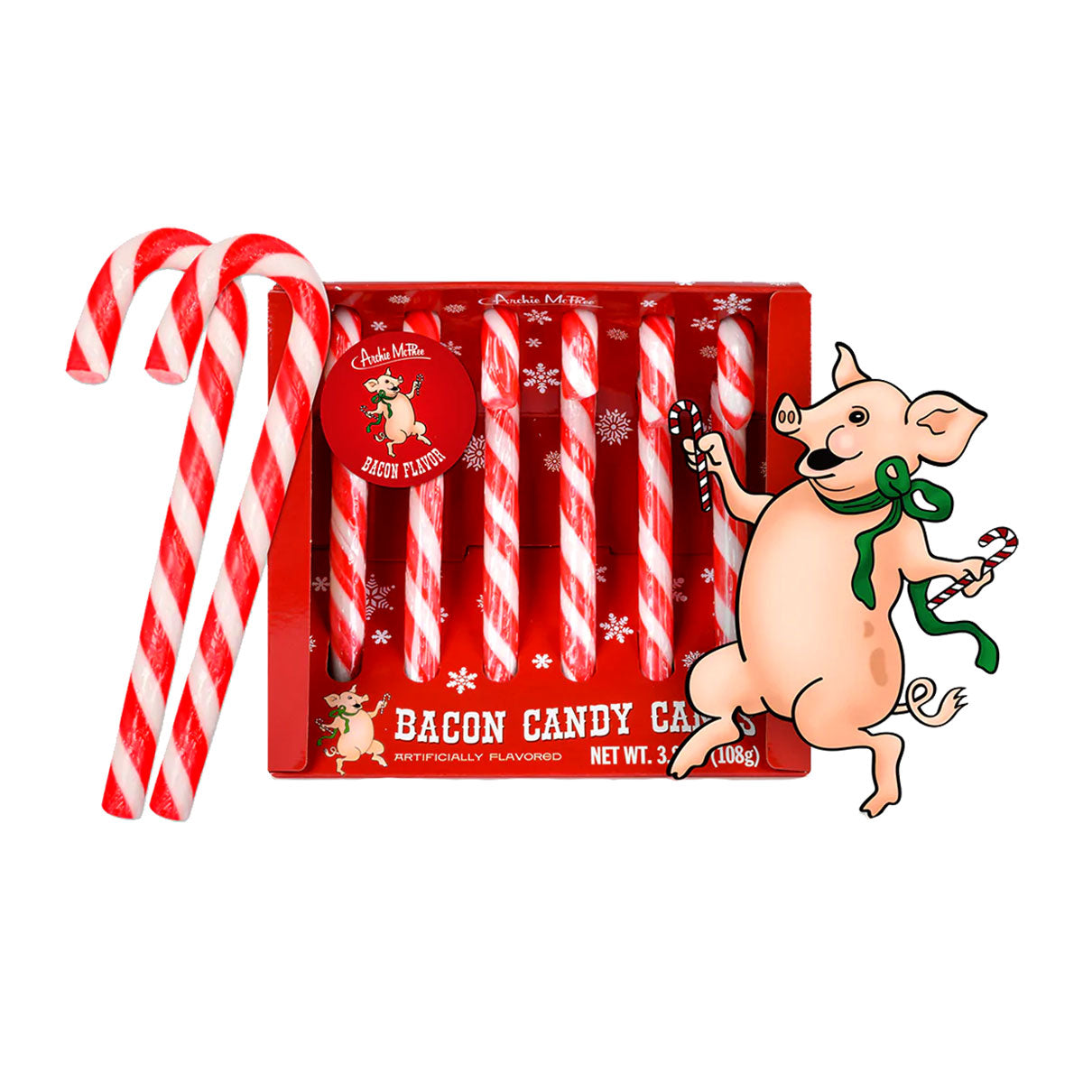 Bacon Candy Canes