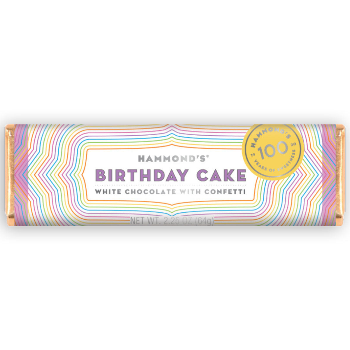 White Chocolate Birthday Cake Bar