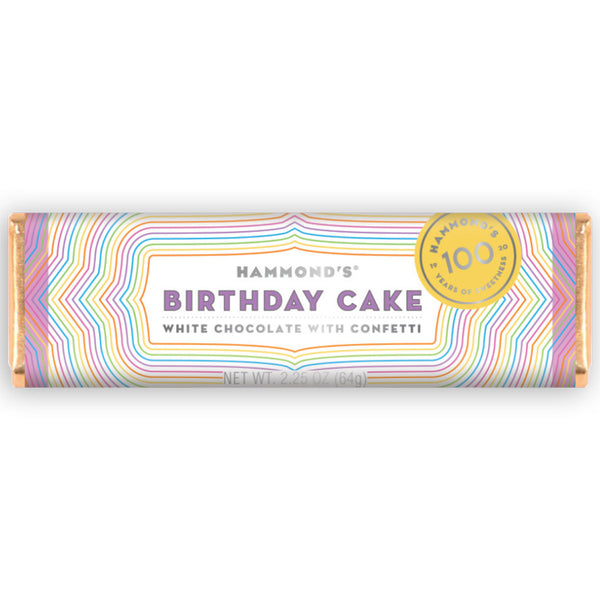 White Chocolate Birthday Cake Bar