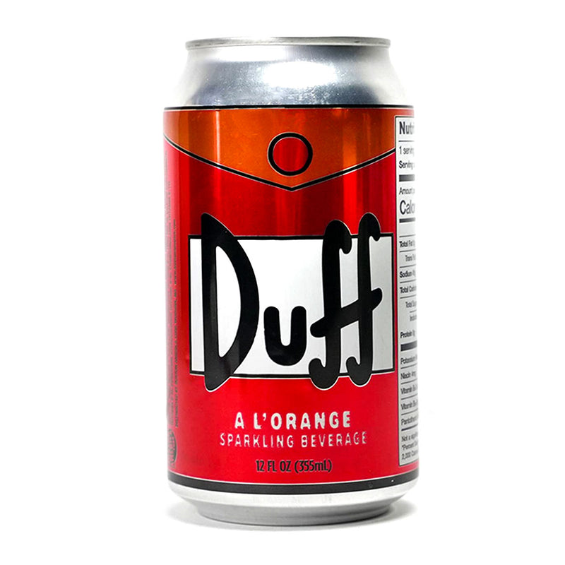 Simpson's Duff A L'Orange Sparkling Beverage