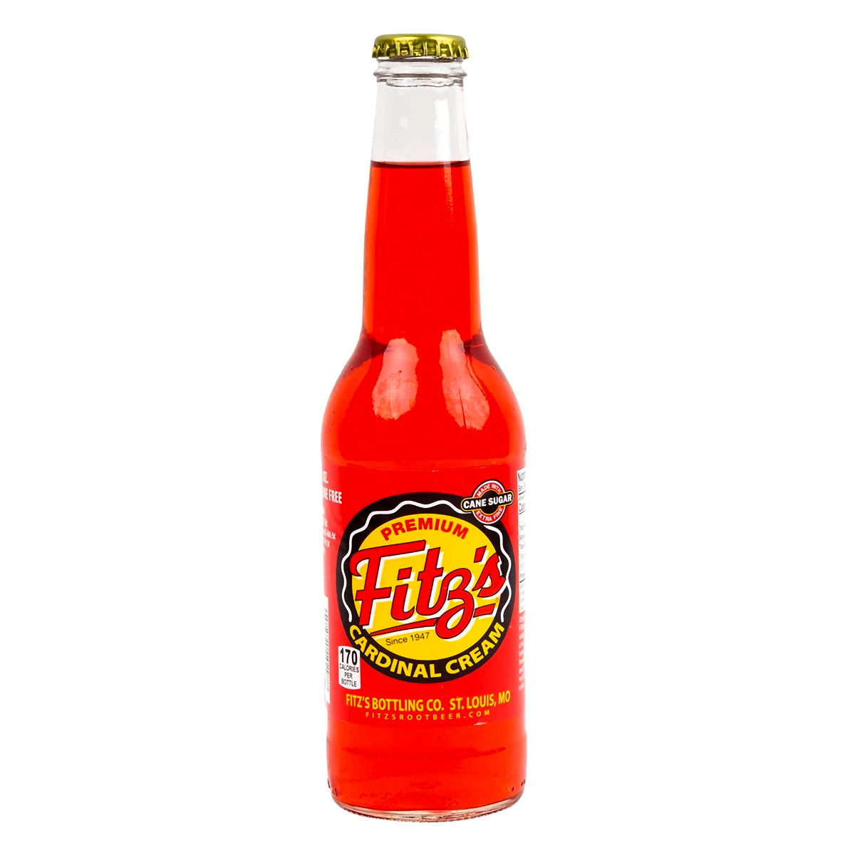 Fitz's Cardinal Cream Soda