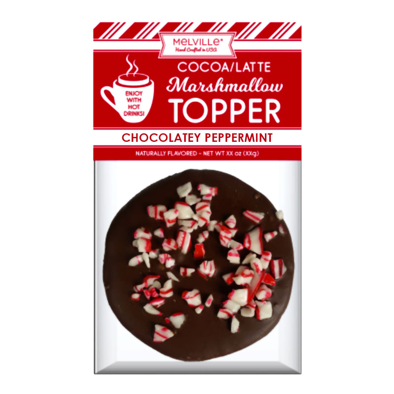 Melville Peppermint Marshmallow Hot Cocoa Toppers 4 Pack - World Market