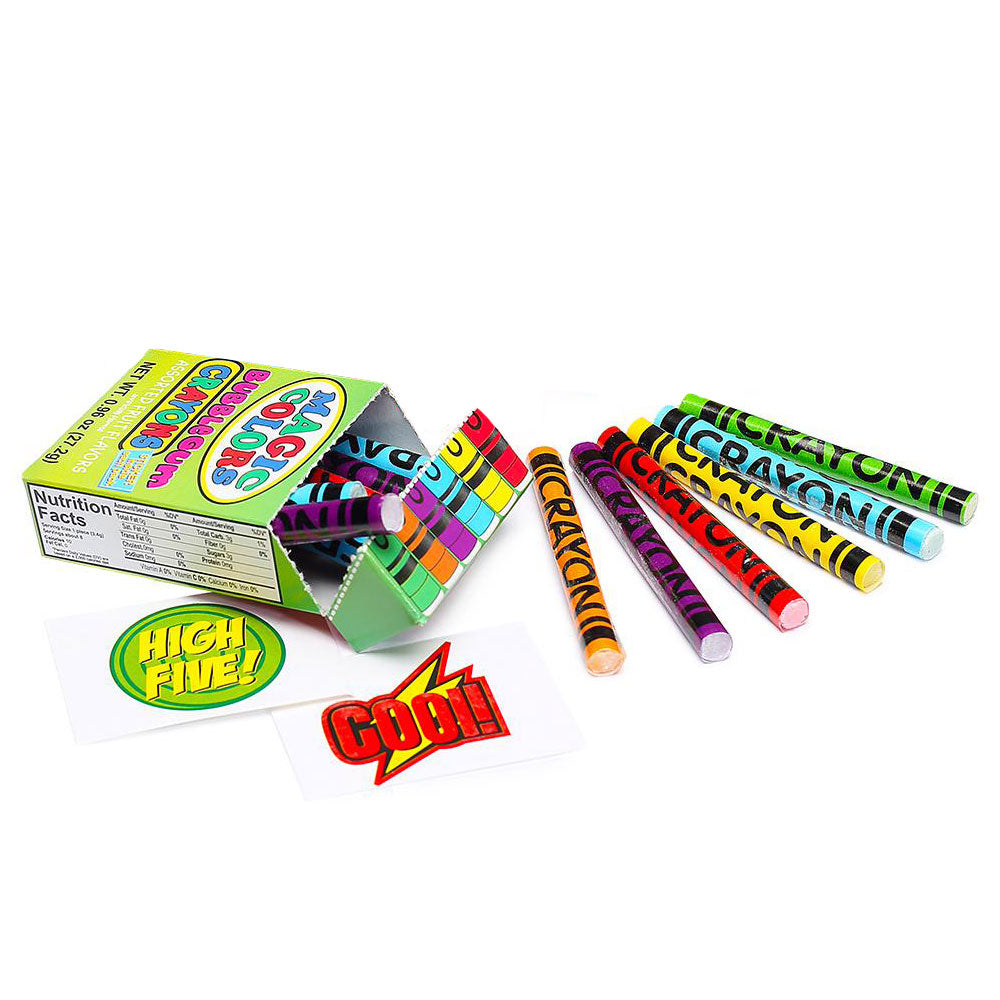 Magic Colors Bubblegum Crayons