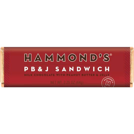 PB&J Sandwich Milk Chocolate Bar