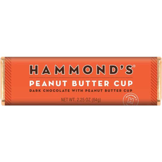 Peanut Butter Cup Dark Chocolate Bar