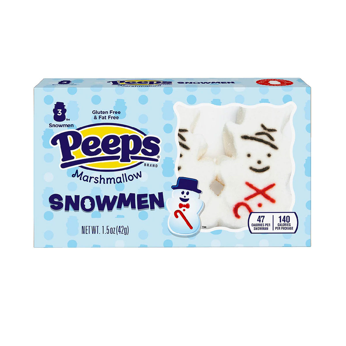 Peeps Snowmen