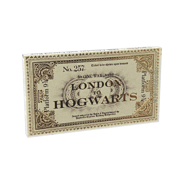Ticket to Hogwarts Chocolate Bar
