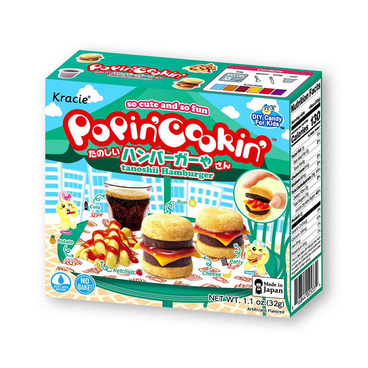 Popin' Cookin' Hamburger