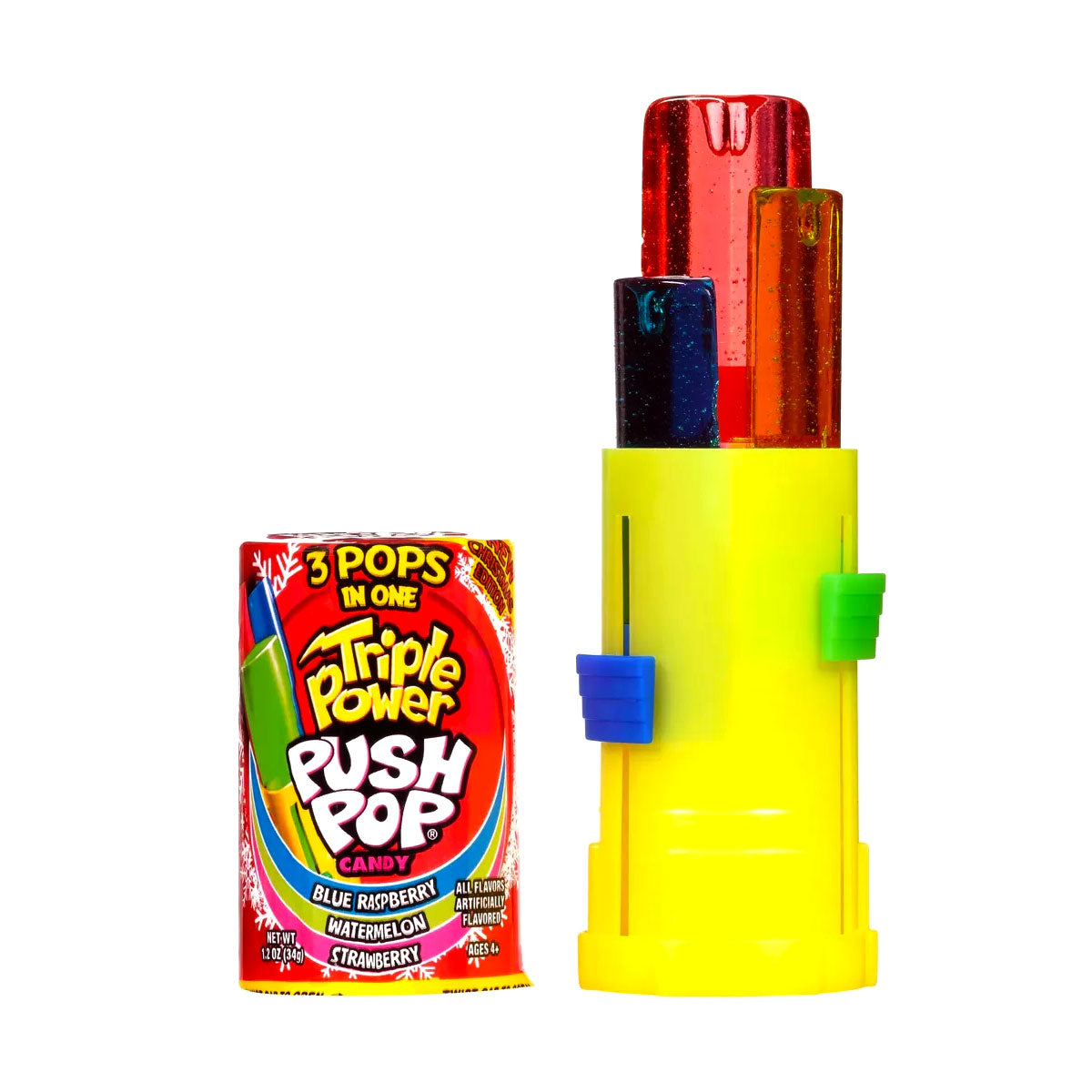 Holiday Triple Power Push Pop