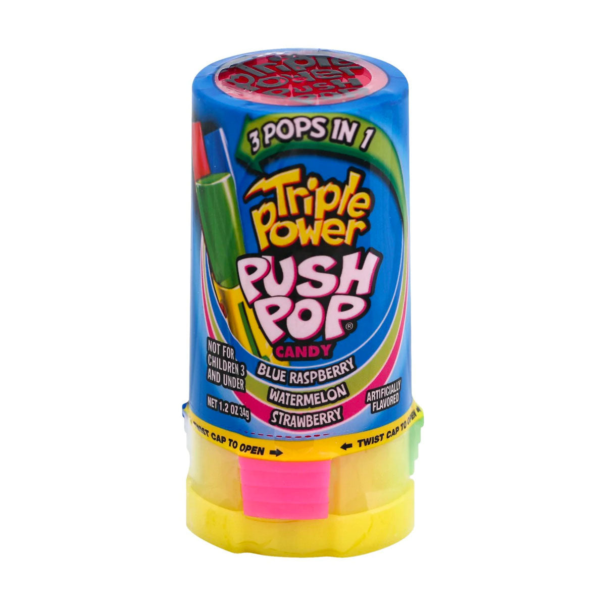 Triple Power Push Pop