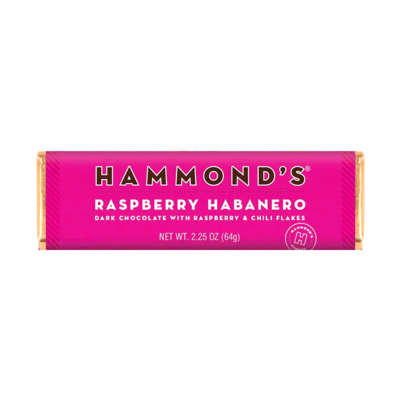 Raspberry Habanero Dark Chocolate Bar