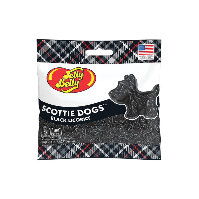 Scottie Dogs Black Licorice Grab and Go Bag