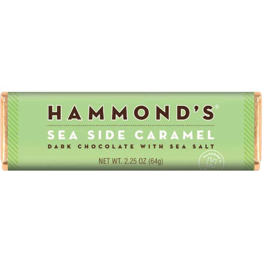 Sea Side Caramel Dark Chocolate Bar