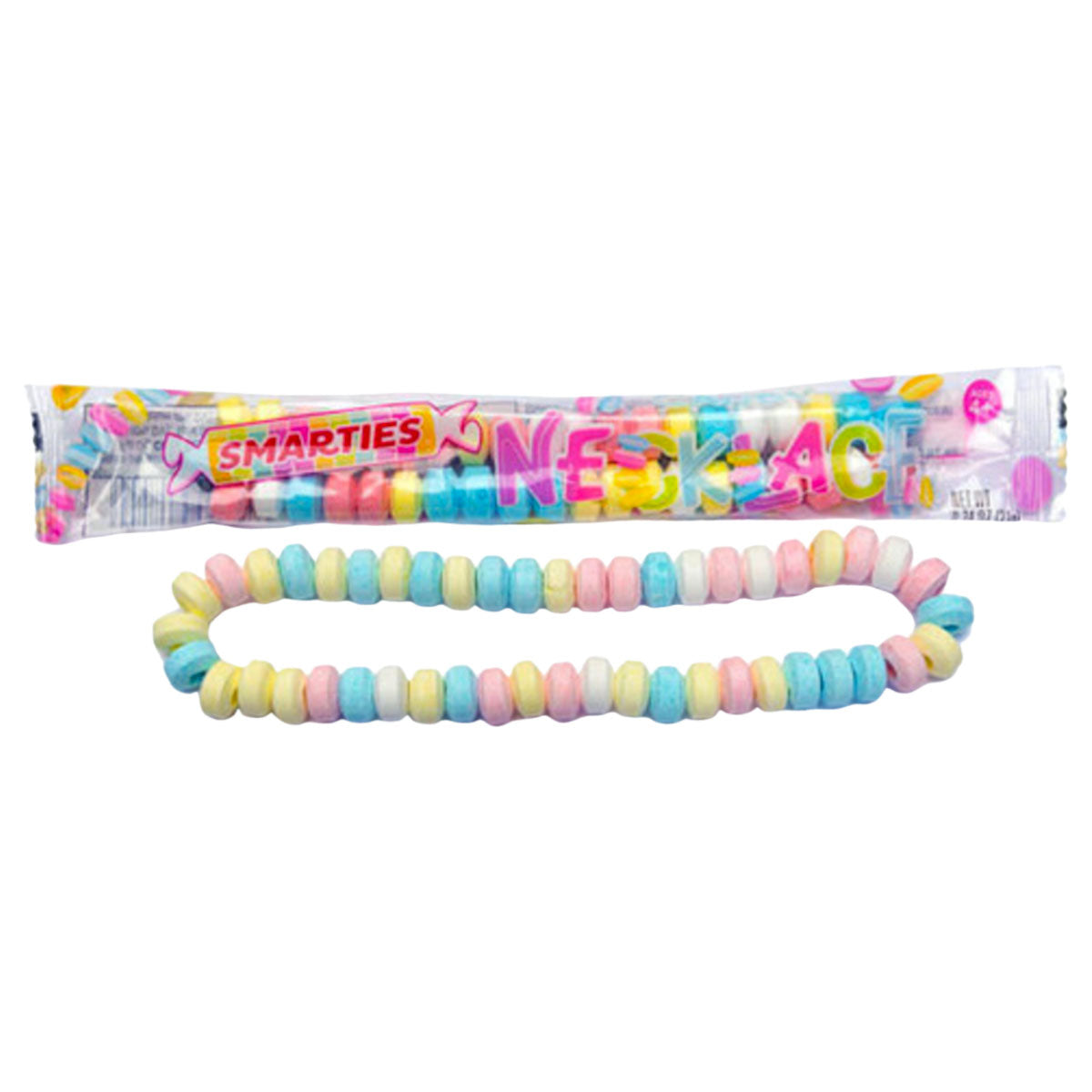 Smarties Candy Necklace