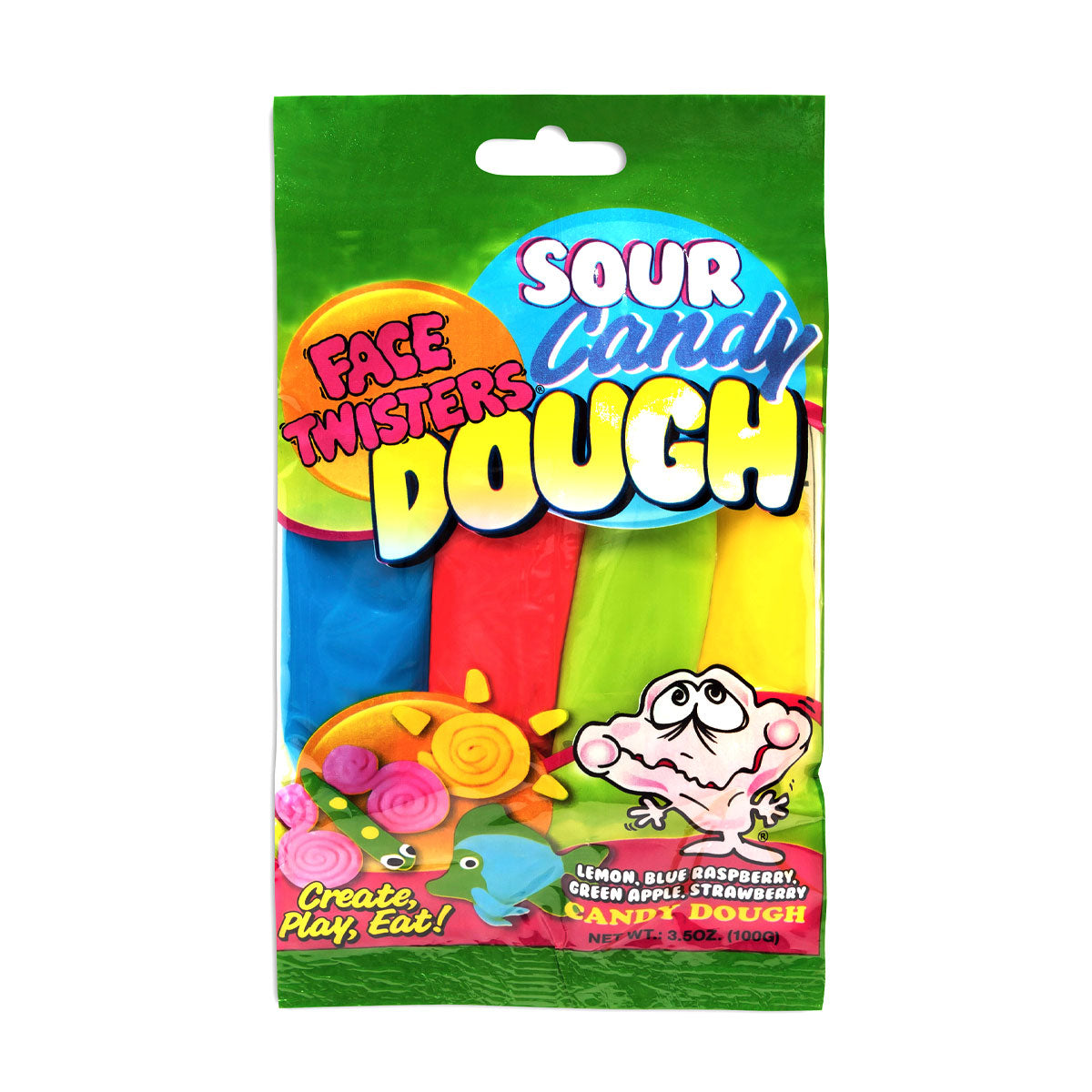 Face Twisters Sour Candy Dough