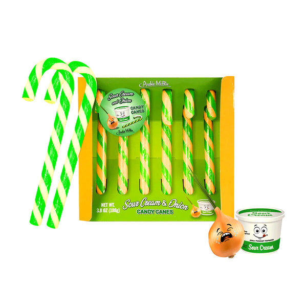 Sour Cream and Onion Candy Canes