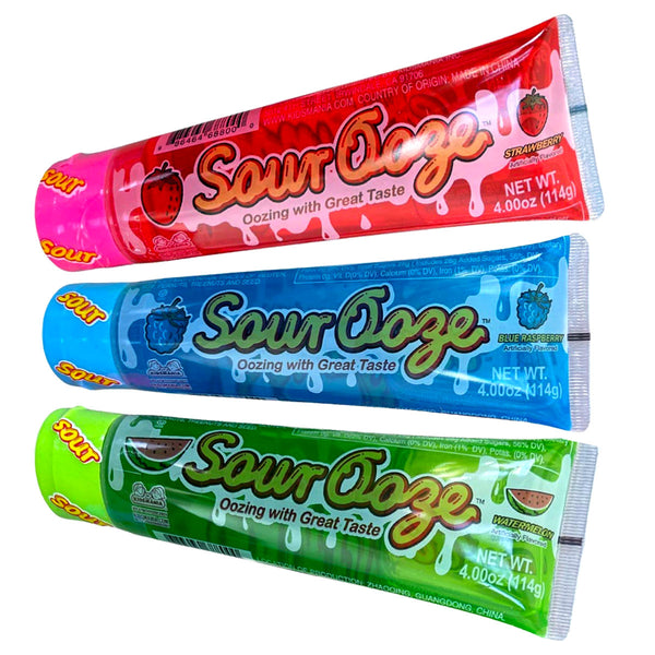 Ooze tube hot sale candy